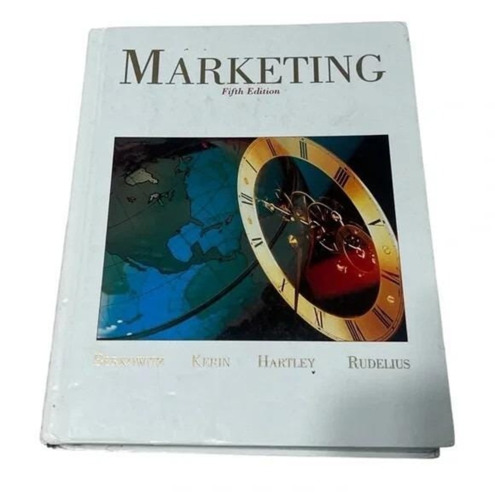 Marketing 5th Edition Textbook Hardcover Eric N Berkowitz 1997